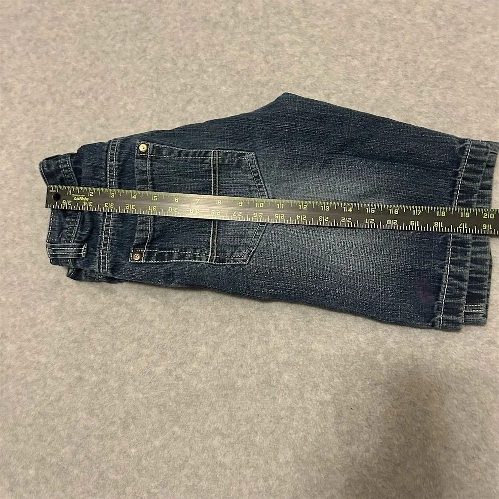 Southpole Boys' Denim Jean Shorts Dark Size 10 Casual Summer Wear Y2K Jorts
